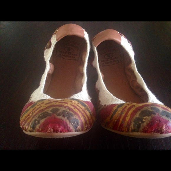 Rare Authentic Lucky 🍀 Brand Emmie Flats - Picture 4 of 4