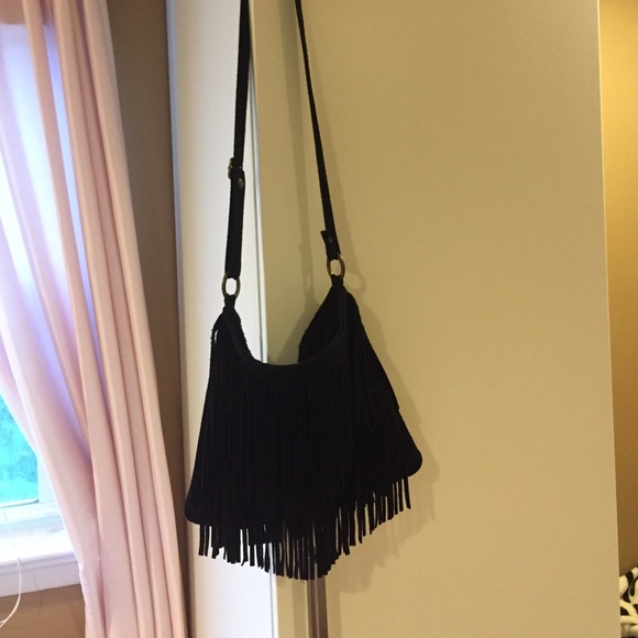 Black shoulder back