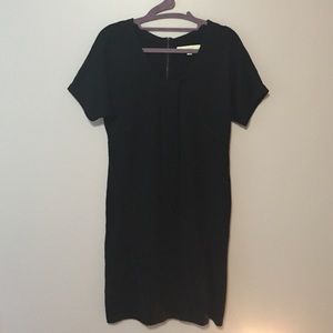 Black Medium Length Loft Dress