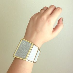 ✨SALE✨ bebe gold sparkle cuff bracelet