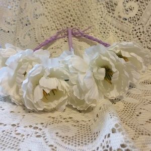 Handmade flower crown