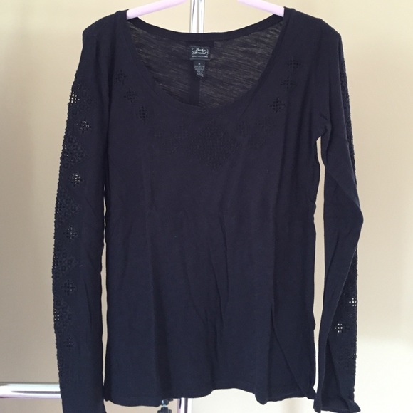 Lucky Brand black long sleeve