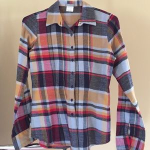 Flannel button down
