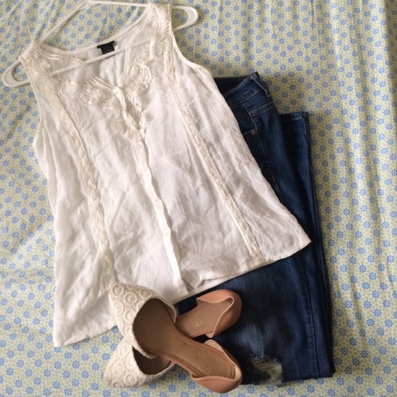 Lace Top - S from Rue 21