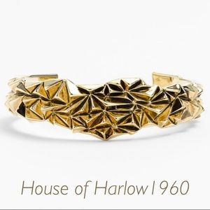 Gold House of Harlow Rocky Mountain Cuff Bracelet