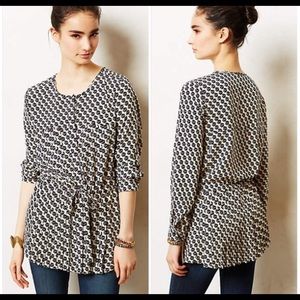 Anthropologie Selva Dropwaist Tunic