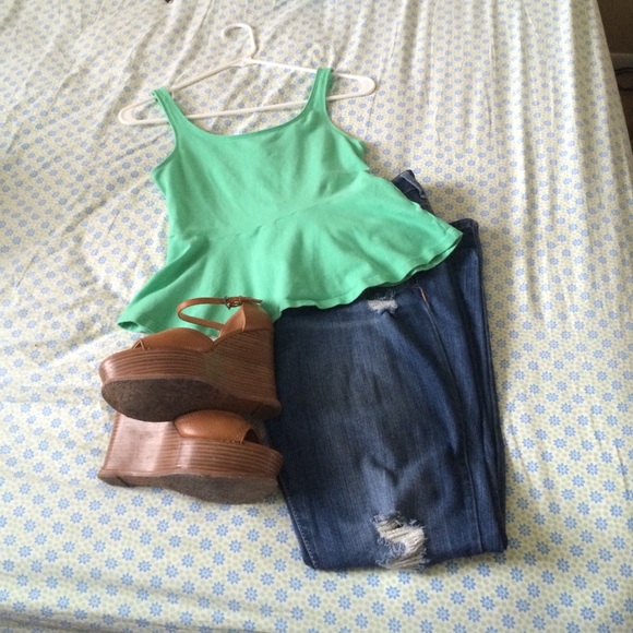 Green Express Top - XS