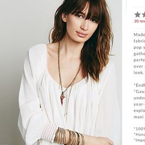 NWOT Free People tunic