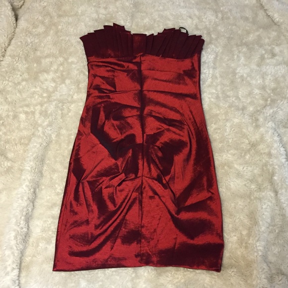 Sexy Burgundy Formal Dress