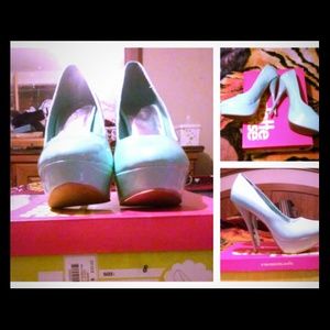 Sky Blue Pumps