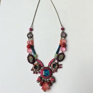 Multi colored necklace
