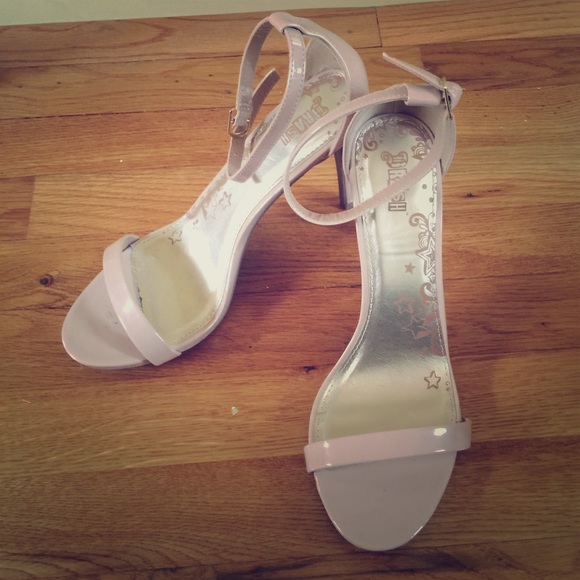 Two strap high heel