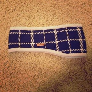 Black Coach Ear Warmer