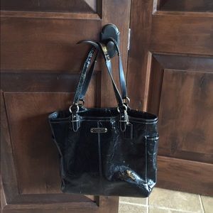 Coach Black Patent Purse 2 available to choose
