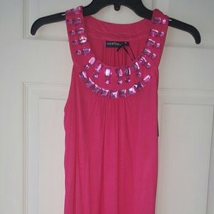 NWT Fuschia Yoke Dress