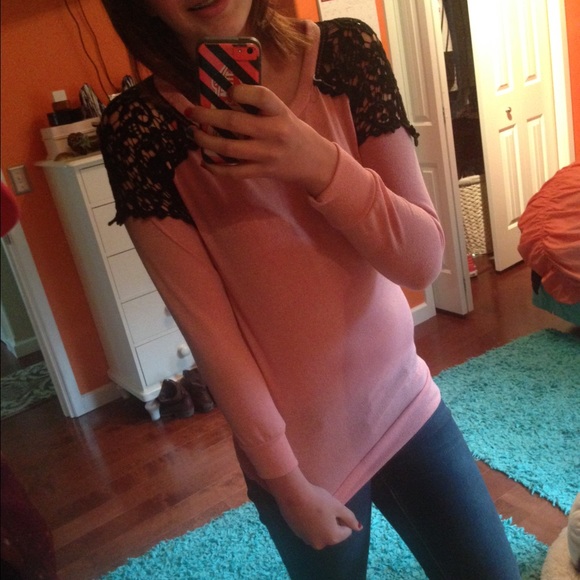 Pink Sweater