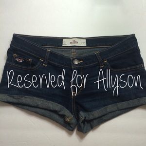 Hollister Denim Shorts