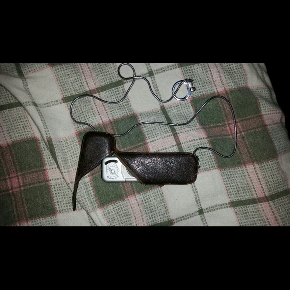 Minox Vintage Mini Spy Camera & Leather Case