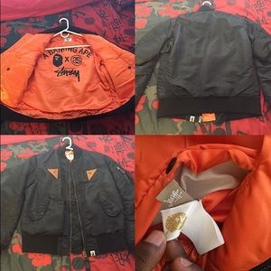 Bape x Stussy Bomber Jacket
