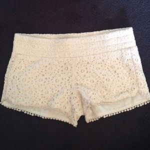Lace shorts
