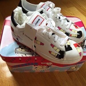 Ice Cream Sneakers size 8.