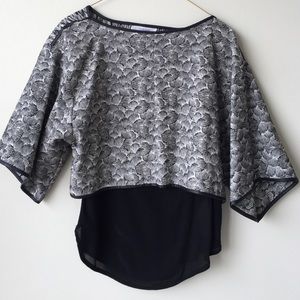 Zara Cropped Blouse