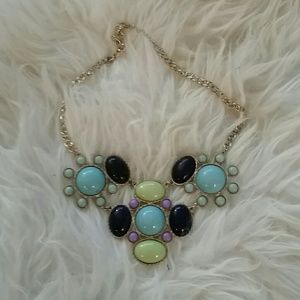 Multi-colored Statement Necklace