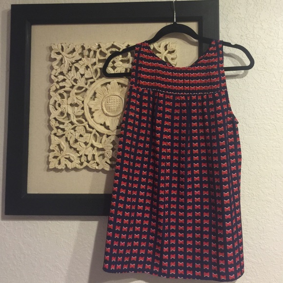 Cute Cynthia Rowley Bow Blouse