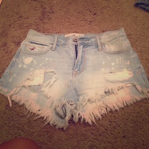 Hollister high waist shorts