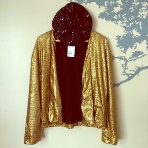 H&M Shiny Gold Jacket