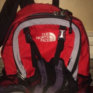 North face book bag