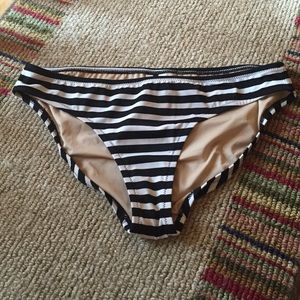 J. Crew Striped Bathing Suit Bottom