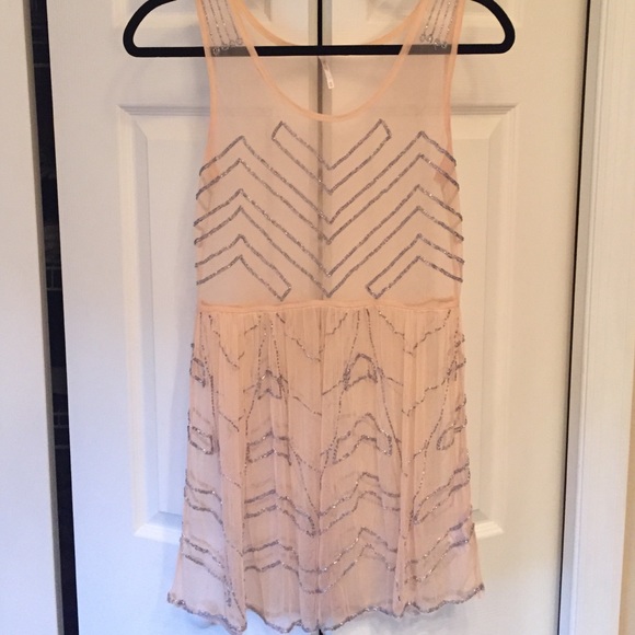 🚫SOLD🚫Free people beaded dress