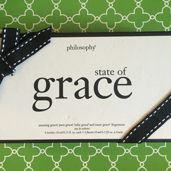 Set of 4 philosophy perfumes