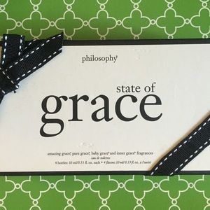 Set of 4 philosophy perfumes