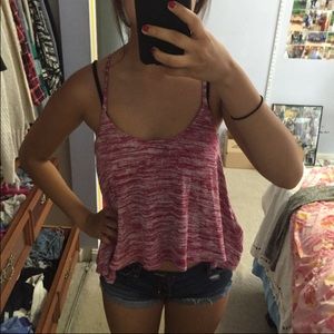 magenta pink tank