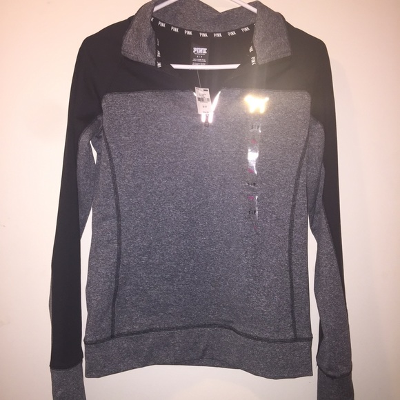 PINK Victoria's Secret Sweaters - VS PINK new Half-Zip!