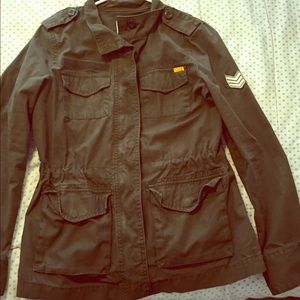 Army green jacket