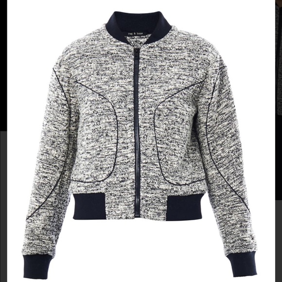 🔱SOLD🔱💯Rag & Bone Aviator Bomber  Jacket - Picture 2 of 4