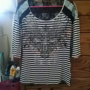 Angels & Diamonds 3/4 sleeve