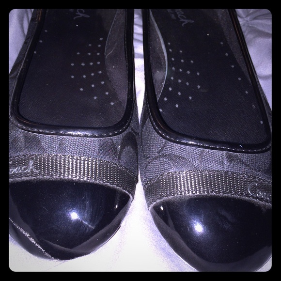 Coach ballet flats