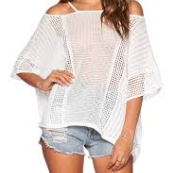 🌸BUNDLE🌸Free People Cold-Shoulder Summer Sweater - Picture 2 of 3