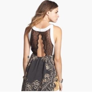 Free People Lace Back Dress