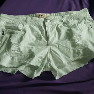 White shorts