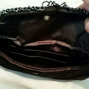 Magid,hand beaded Bags - Vintage ,black velvet clutch Magid,hand beaded Bags - Vintage ,black velvet clutch