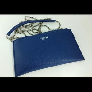 NWT Vegan Cobalt Blue Sorial Wallet on Chain