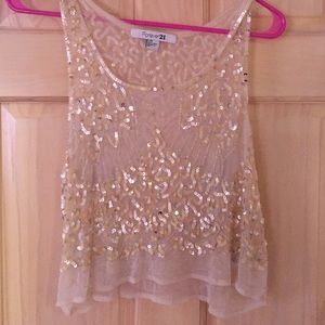 See through tank top