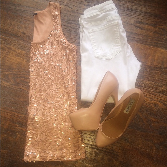 Apt 9 sequin tank top
