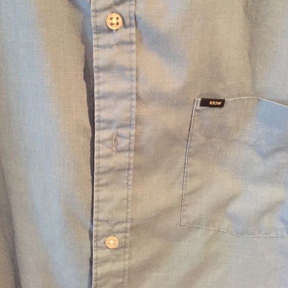 Men's button up shirt.  brand (KR3W) - Picture 4 of 4