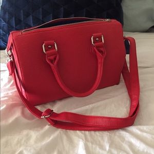 Red mini tote